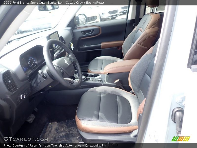 Front Seat of 2021 Bronco Sport Outer Banks 4x4