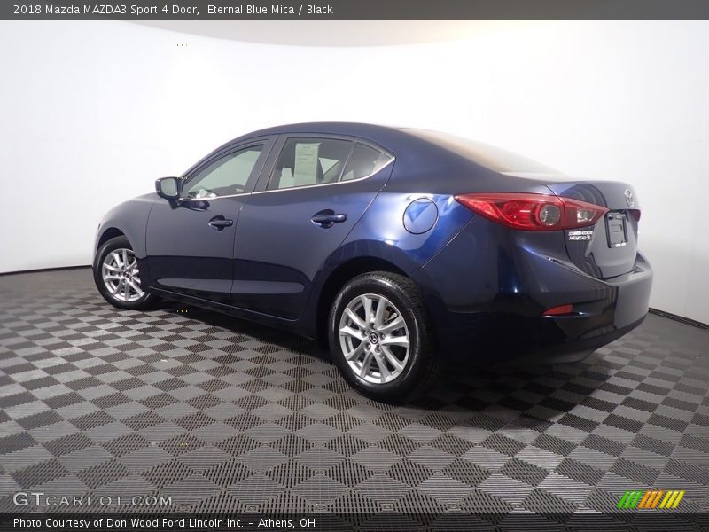 Eternal Blue Mica / Black 2018 Mazda MAZDA3 Sport 4 Door