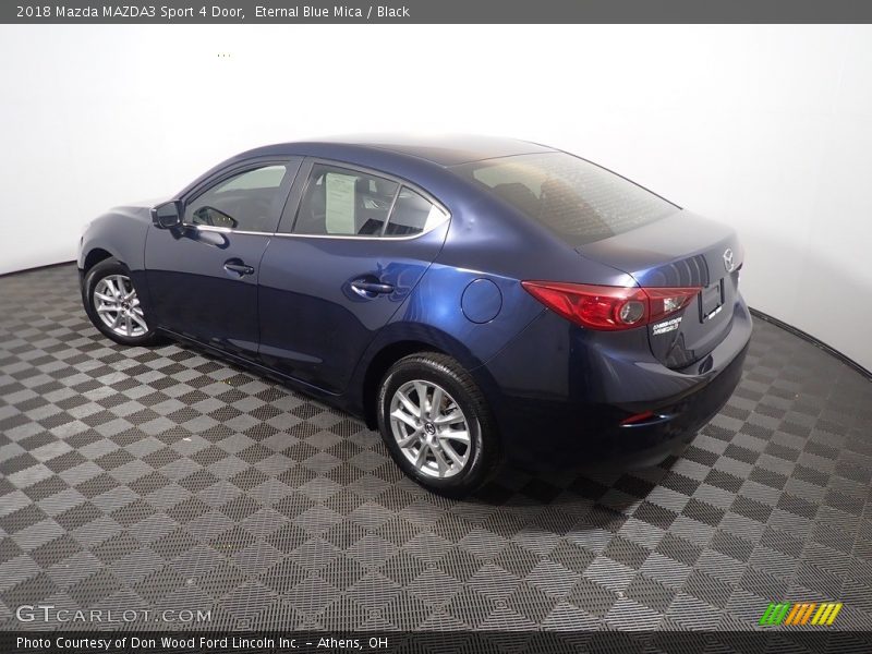 Eternal Blue Mica / Black 2018 Mazda MAZDA3 Sport 4 Door