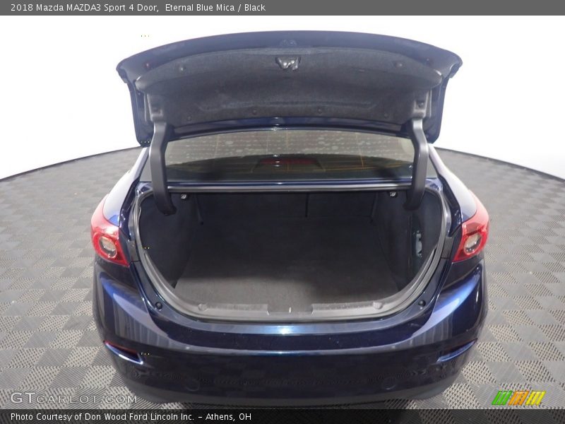 Eternal Blue Mica / Black 2018 Mazda MAZDA3 Sport 4 Door