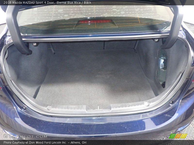 Eternal Blue Mica / Black 2018 Mazda MAZDA3 Sport 4 Door