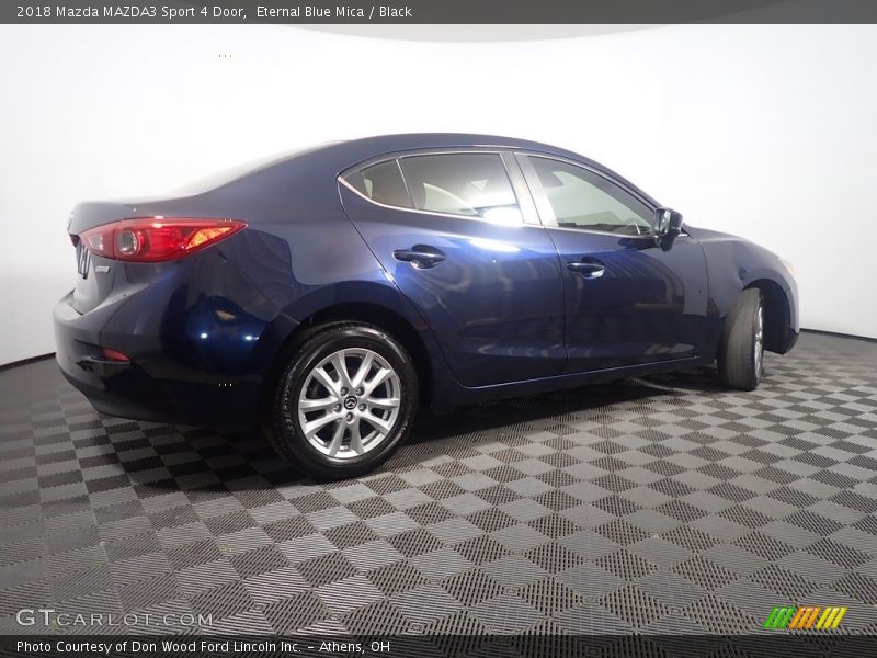 Eternal Blue Mica / Black 2018 Mazda MAZDA3 Sport 4 Door