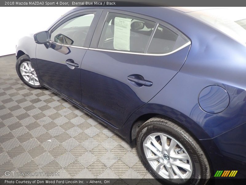 Eternal Blue Mica / Black 2018 Mazda MAZDA3 Sport 4 Door