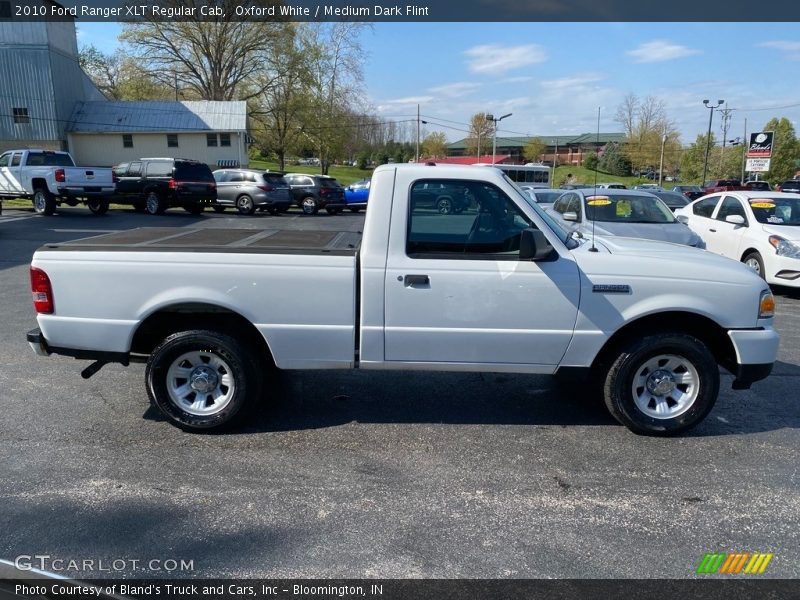 Oxford White / Medium Dark Flint 2010 Ford Ranger XLT Regular Cab
