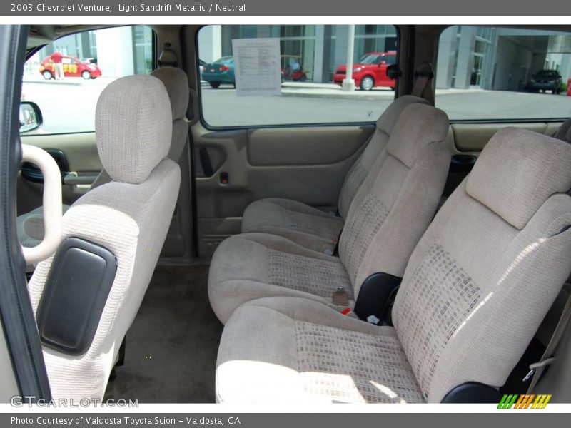Light Sandrift Metallic / Neutral 2003 Chevrolet Venture