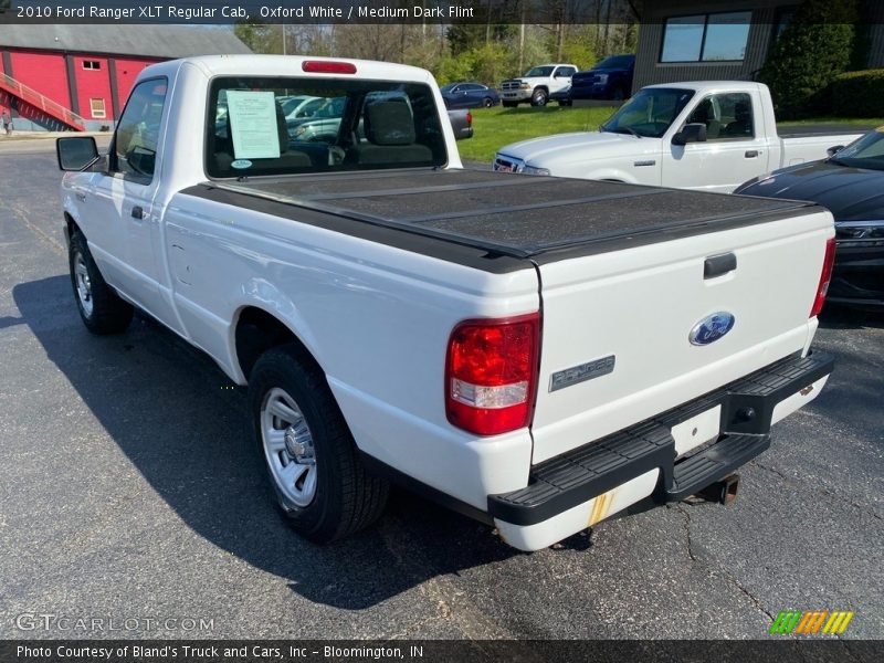 Oxford White / Medium Dark Flint 2010 Ford Ranger XLT Regular Cab