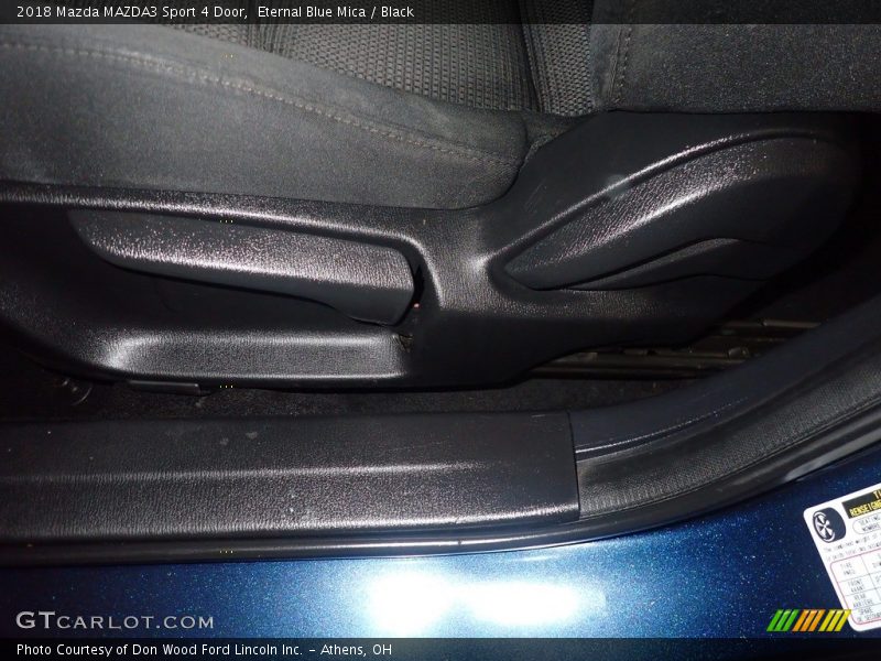 Eternal Blue Mica / Black 2018 Mazda MAZDA3 Sport 4 Door
