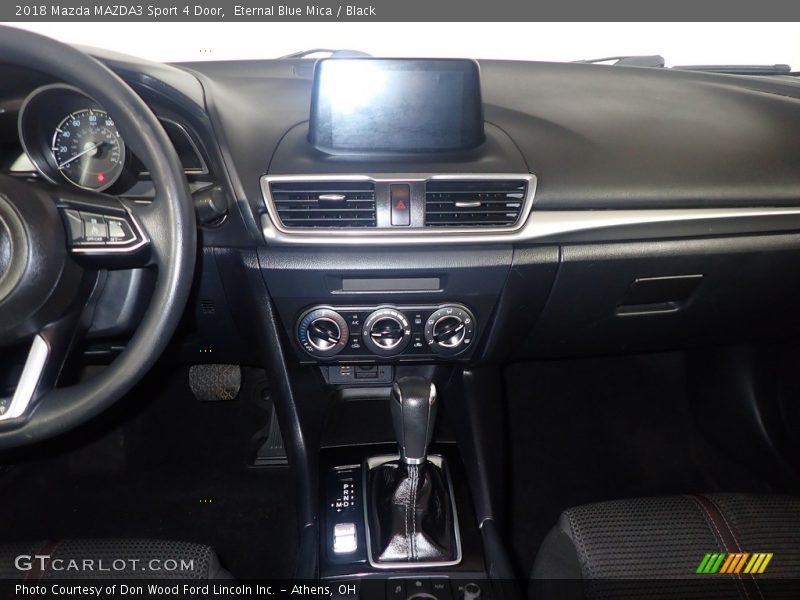 Eternal Blue Mica / Black 2018 Mazda MAZDA3 Sport 4 Door