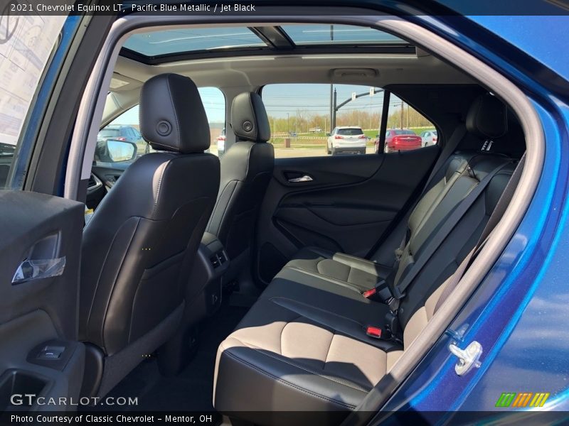 Pacific Blue Metallic / Jet Black 2021 Chevrolet Equinox LT