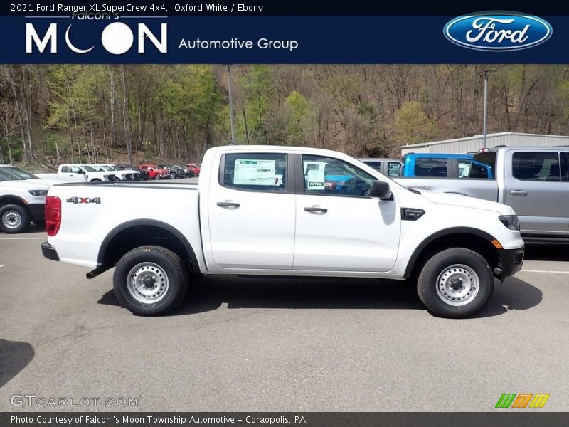 Oxford White / Ebony 2021 Ford Ranger XL SuperCrew 4x4