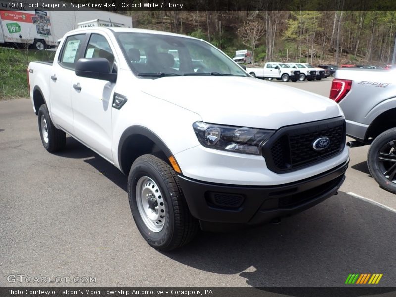 Oxford White / Ebony 2021 Ford Ranger XL SuperCrew 4x4