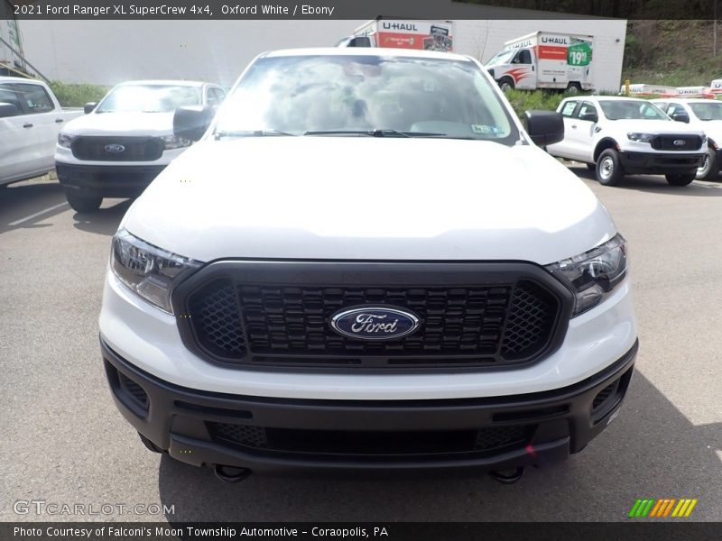 Oxford White / Ebony 2021 Ford Ranger XL SuperCrew 4x4