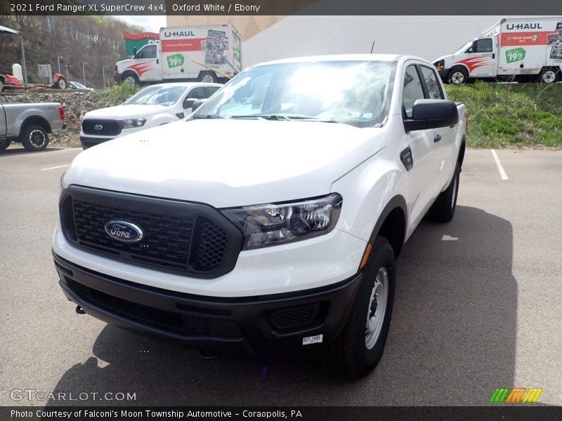 Oxford White / Ebony 2021 Ford Ranger XL SuperCrew 4x4