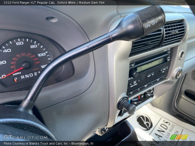 Oxford White / Medium Dark Flint 2010 Ford Ranger XLT Regular Cab