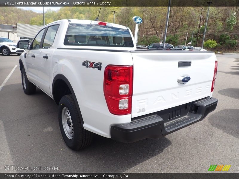 Oxford White / Ebony 2021 Ford Ranger XL SuperCrew 4x4