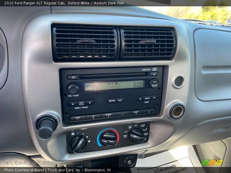 Oxford White / Medium Dark Flint 2010 Ford Ranger XLT Regular Cab