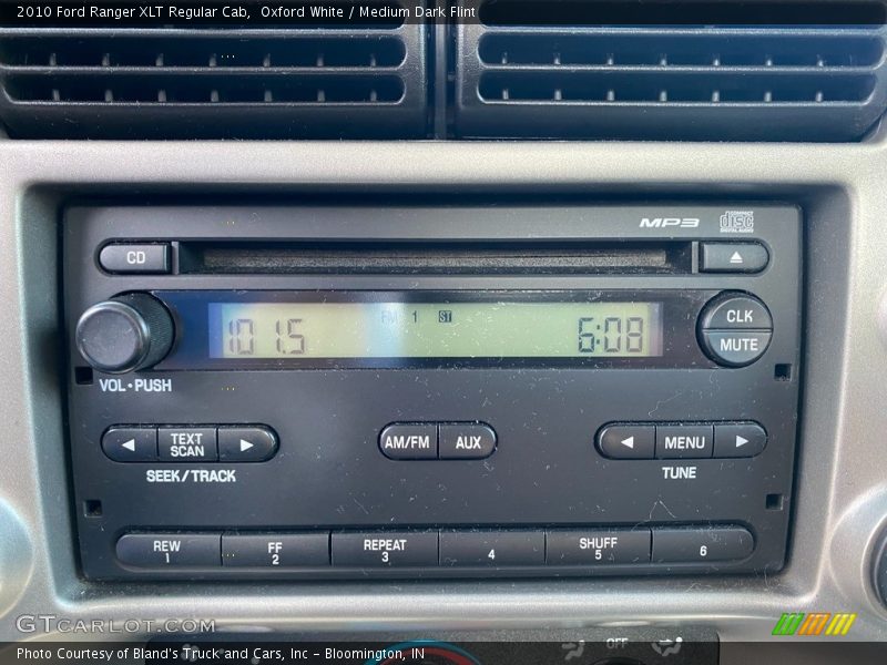 Oxford White / Medium Dark Flint 2010 Ford Ranger XLT Regular Cab