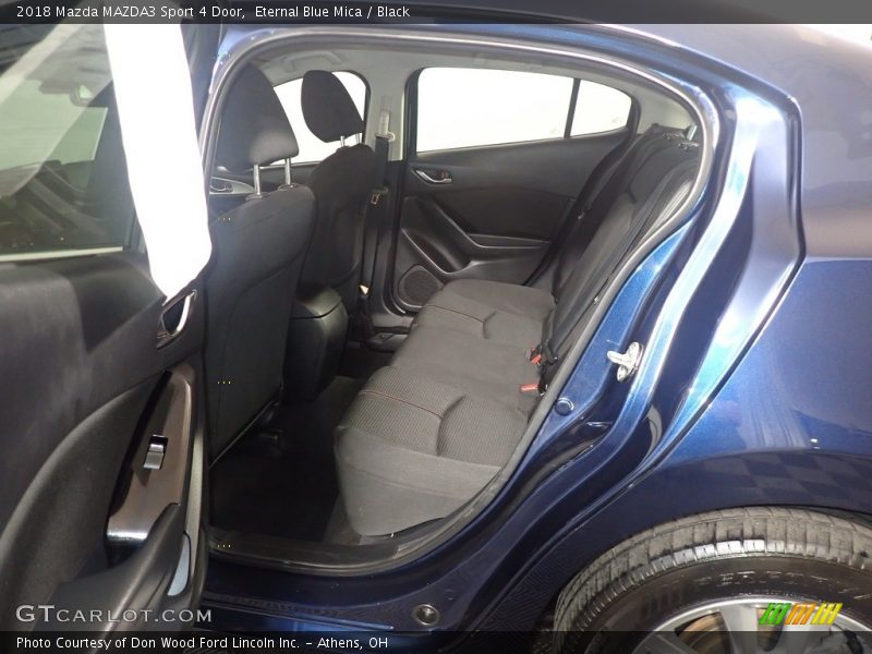 Eternal Blue Mica / Black 2018 Mazda MAZDA3 Sport 4 Door
