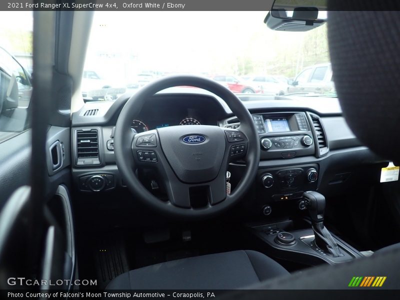 Oxford White / Ebony 2021 Ford Ranger XL SuperCrew 4x4