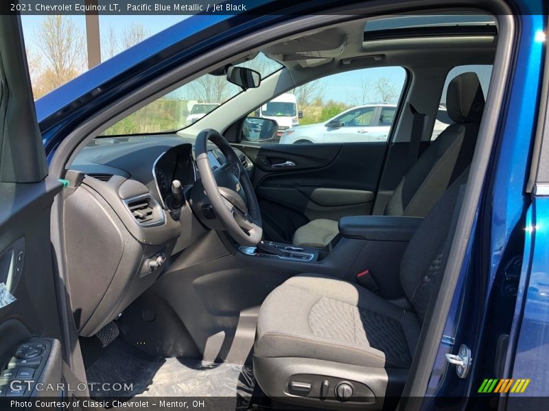 Pacific Blue Metallic / Jet Black 2021 Chevrolet Equinox LT