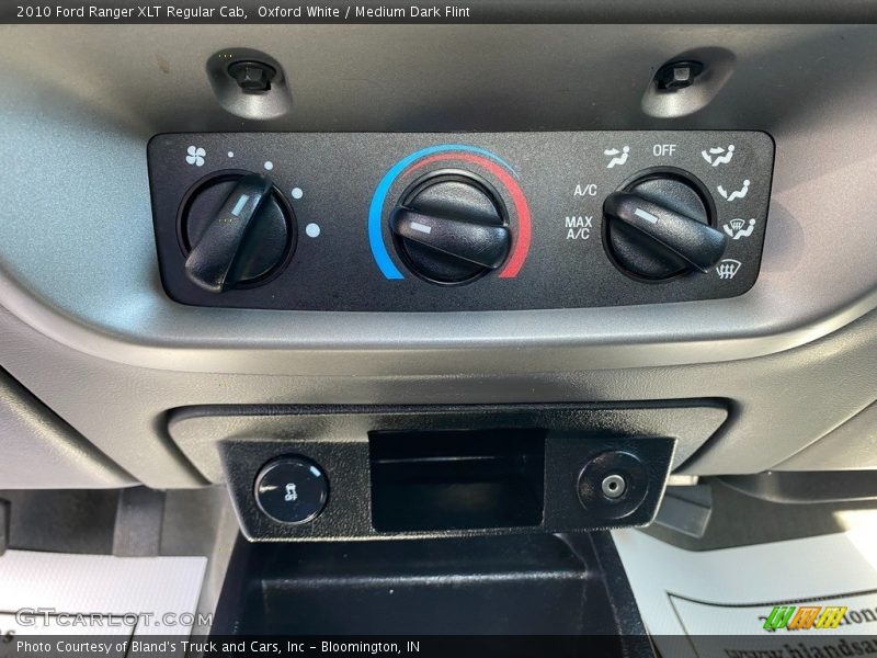 Oxford White / Medium Dark Flint 2010 Ford Ranger XLT Regular Cab
