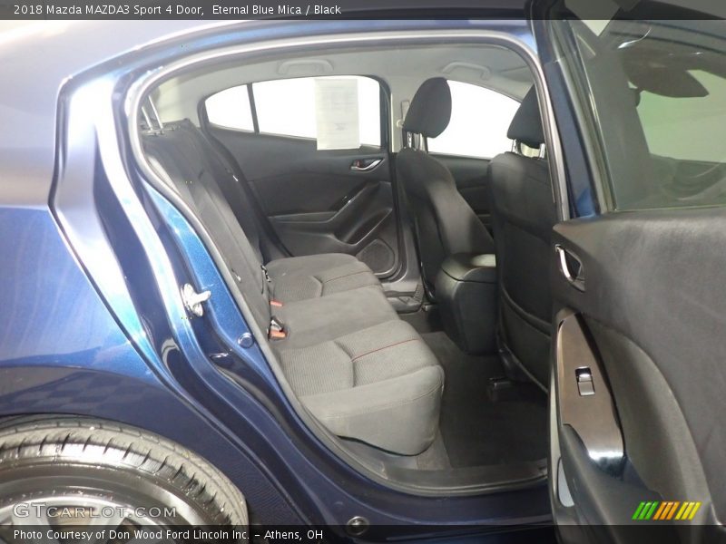 Eternal Blue Mica / Black 2018 Mazda MAZDA3 Sport 4 Door