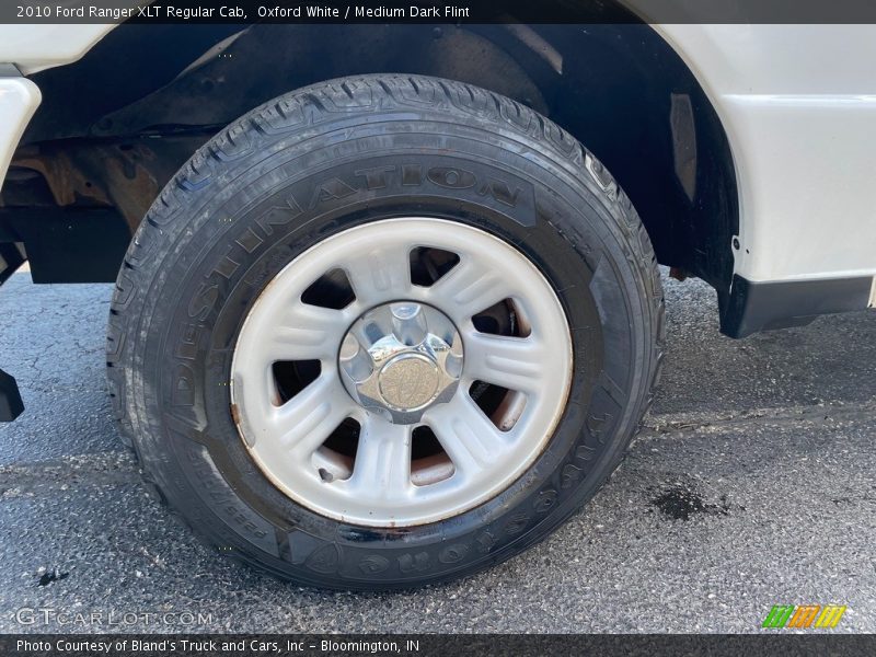 Oxford White / Medium Dark Flint 2010 Ford Ranger XLT Regular Cab
