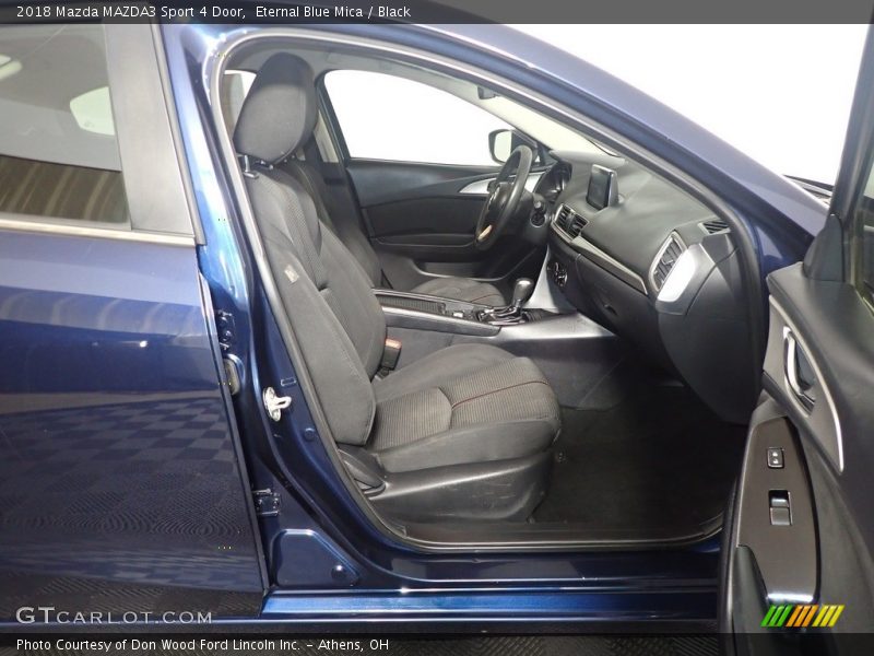 Eternal Blue Mica / Black 2018 Mazda MAZDA3 Sport 4 Door