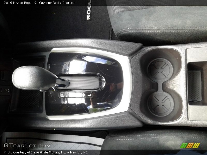 Cayenne Red / Charcoal 2016 Nissan Rogue S
