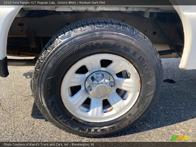 Oxford White / Medium Dark Flint 2010 Ford Ranger XLT Regular Cab