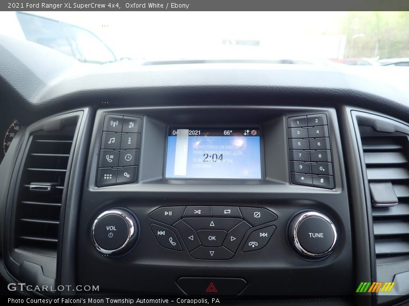 Oxford White / Ebony 2021 Ford Ranger XL SuperCrew 4x4