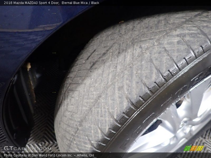 Eternal Blue Mica / Black 2018 Mazda MAZDA3 Sport 4 Door