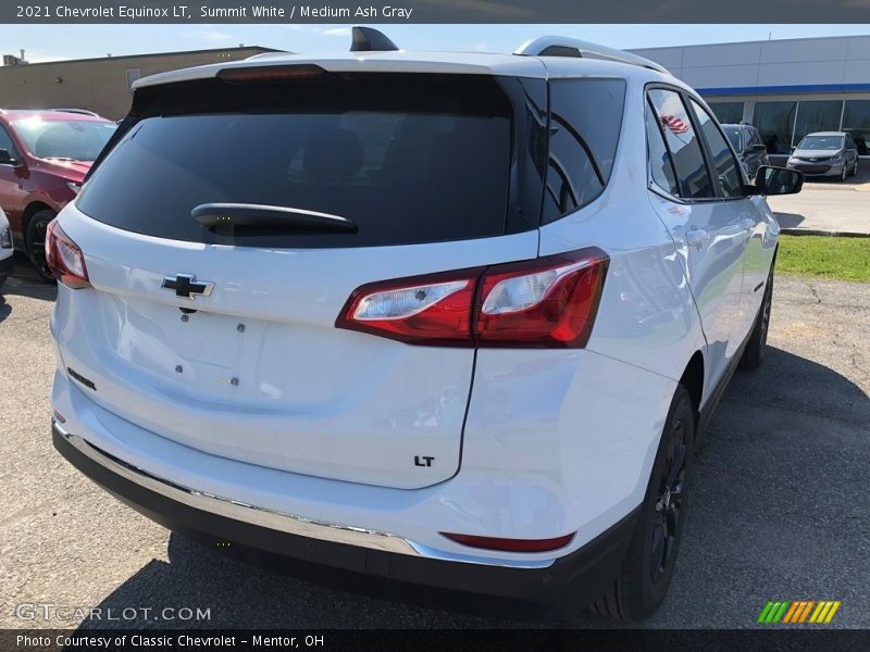 Summit White / Medium Ash Gray 2021 Chevrolet Equinox LT