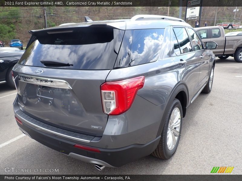 Carbonized Gray Metallic / Sandstone 2021 Ford Explorer Limited 4WD