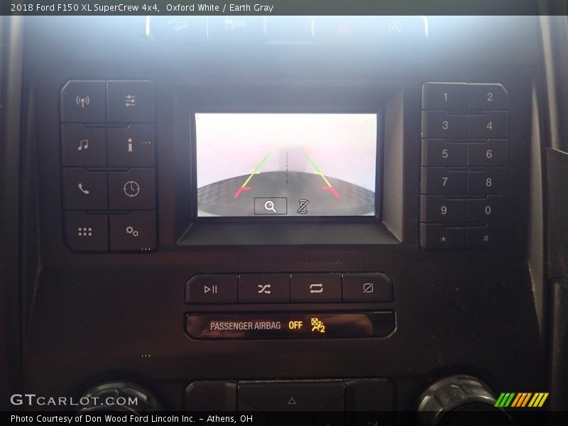 Oxford White / Earth Gray 2018 Ford F150 XL SuperCrew 4x4