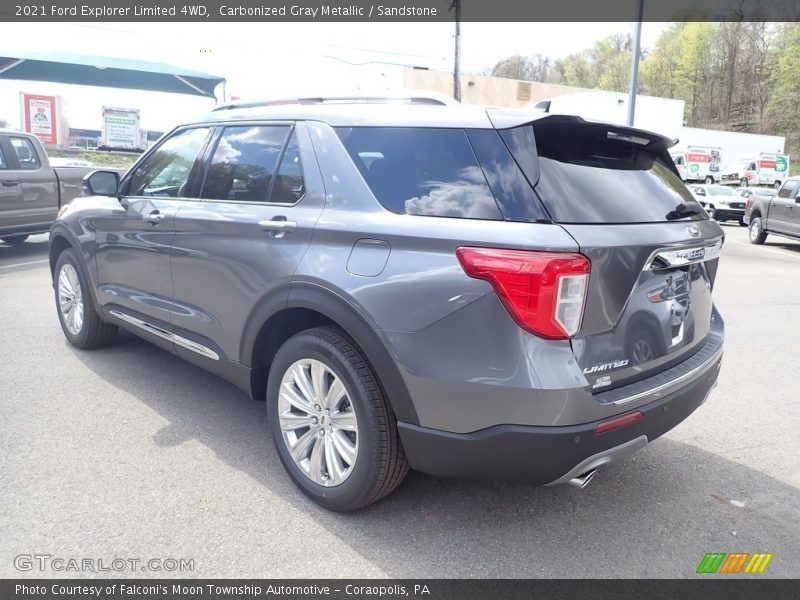 Carbonized Gray Metallic / Sandstone 2021 Ford Explorer Limited 4WD