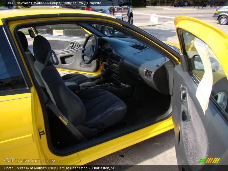 Rally Yellow / Graphite 2004 Chevrolet Cavalier LS Coupe
