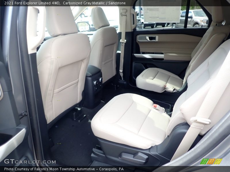Rear Seat of 2021 Explorer Limited 4WD