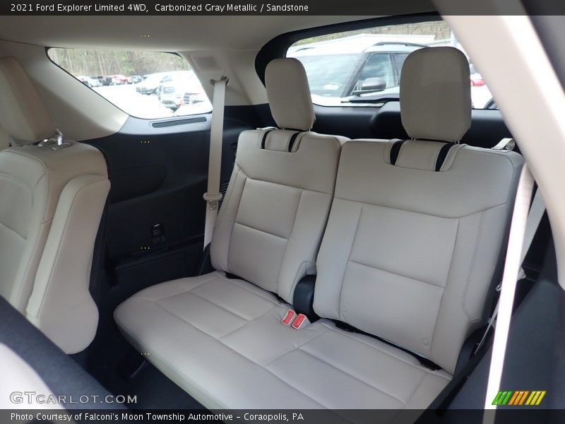 Rear Seat of 2021 Explorer Limited 4WD