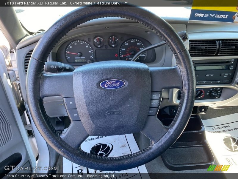 Oxford White / Medium Dark Flint 2010 Ford Ranger XLT Regular Cab