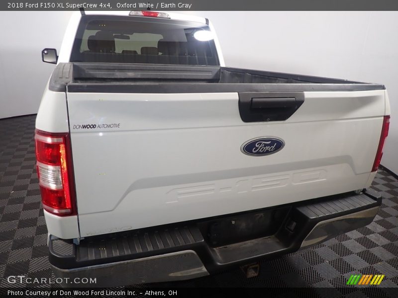 Oxford White / Earth Gray 2018 Ford F150 XL SuperCrew 4x4