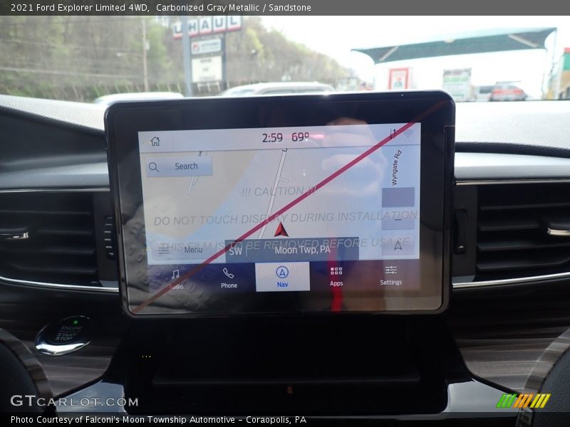 Carbonized Gray Metallic / Sandstone 2021 Ford Explorer Limited 4WD