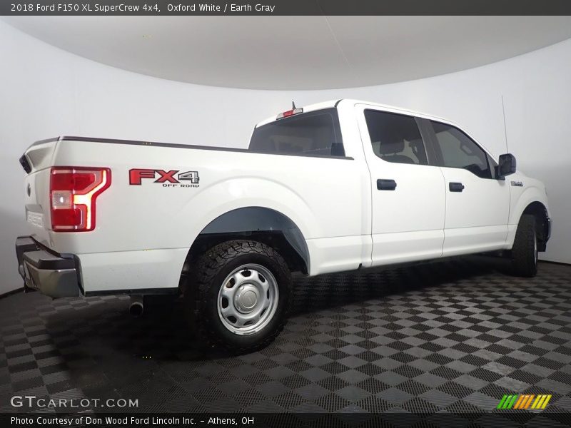 Oxford White / Earth Gray 2018 Ford F150 XL SuperCrew 4x4