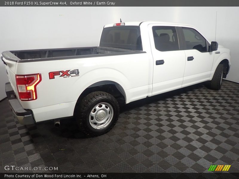 Oxford White / Earth Gray 2018 Ford F150 XL SuperCrew 4x4
