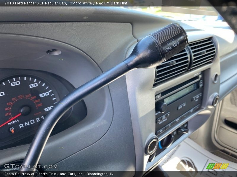 Oxford White / Medium Dark Flint 2010 Ford Ranger XLT Regular Cab