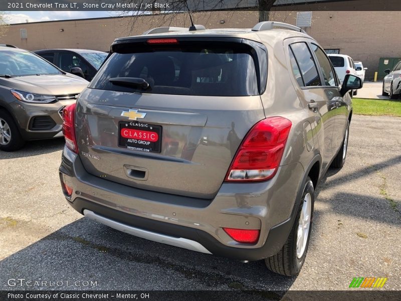 Stone Gray Metallic / Jet Black 2021 Chevrolet Trax LT