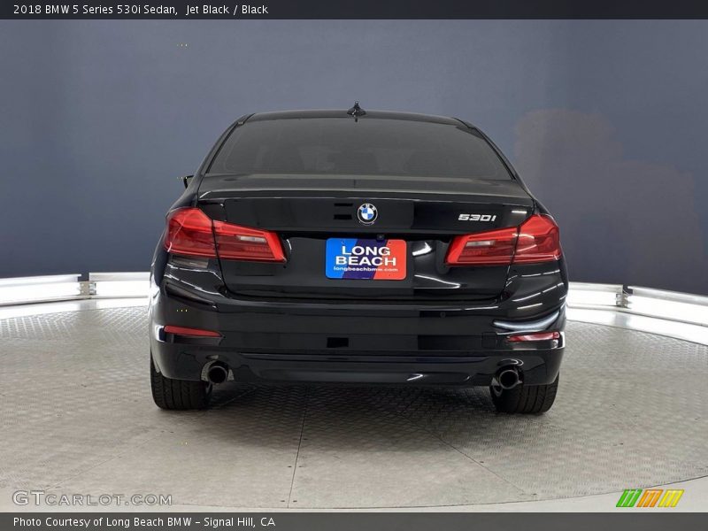 Jet Black / Black 2018 BMW 5 Series 530i Sedan