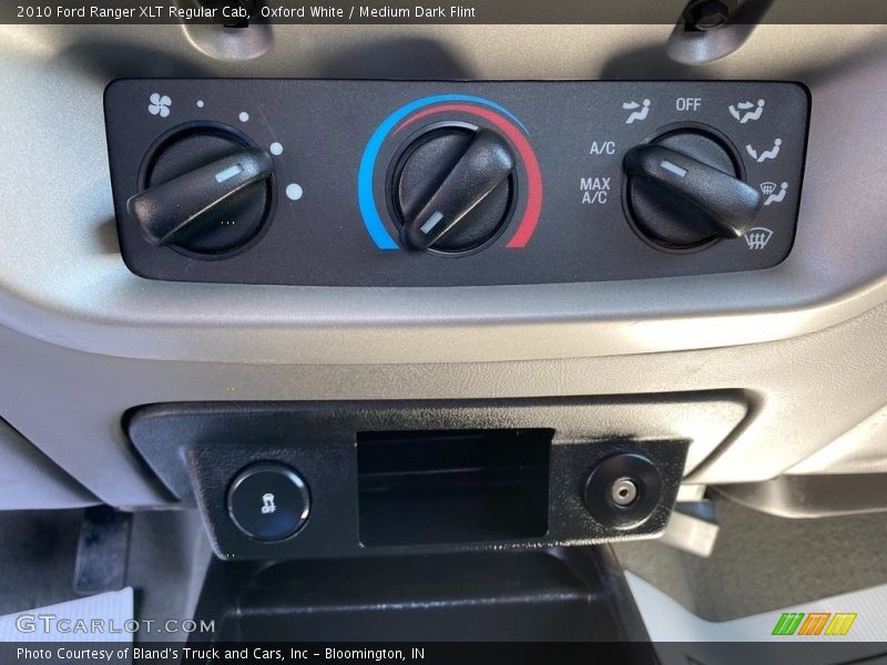 Oxford White / Medium Dark Flint 2010 Ford Ranger XLT Regular Cab