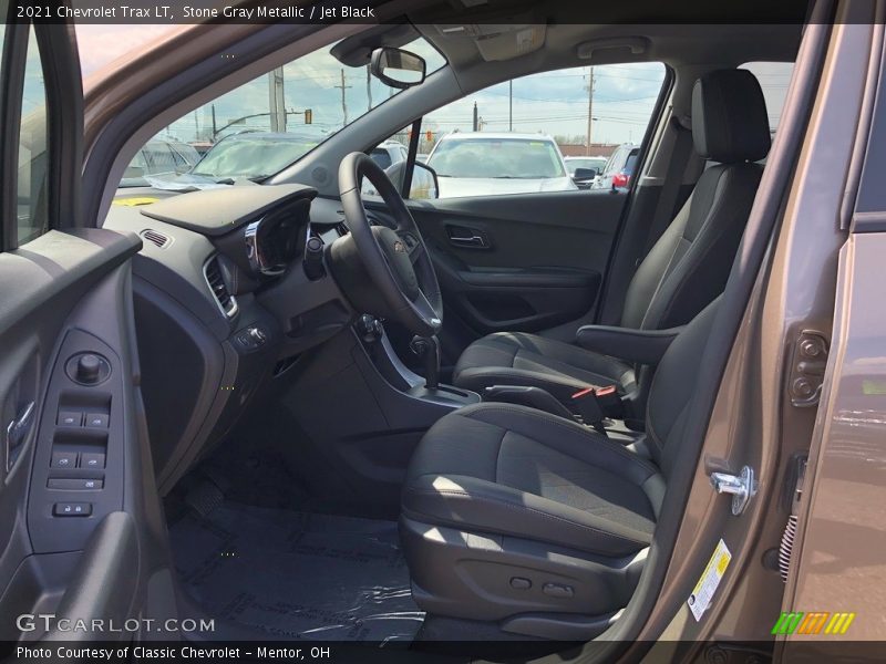 Stone Gray Metallic / Jet Black 2021 Chevrolet Trax LT