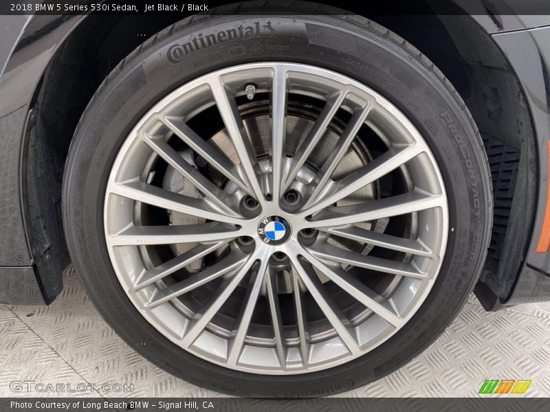 Jet Black / Black 2018 BMW 5 Series 530i Sedan